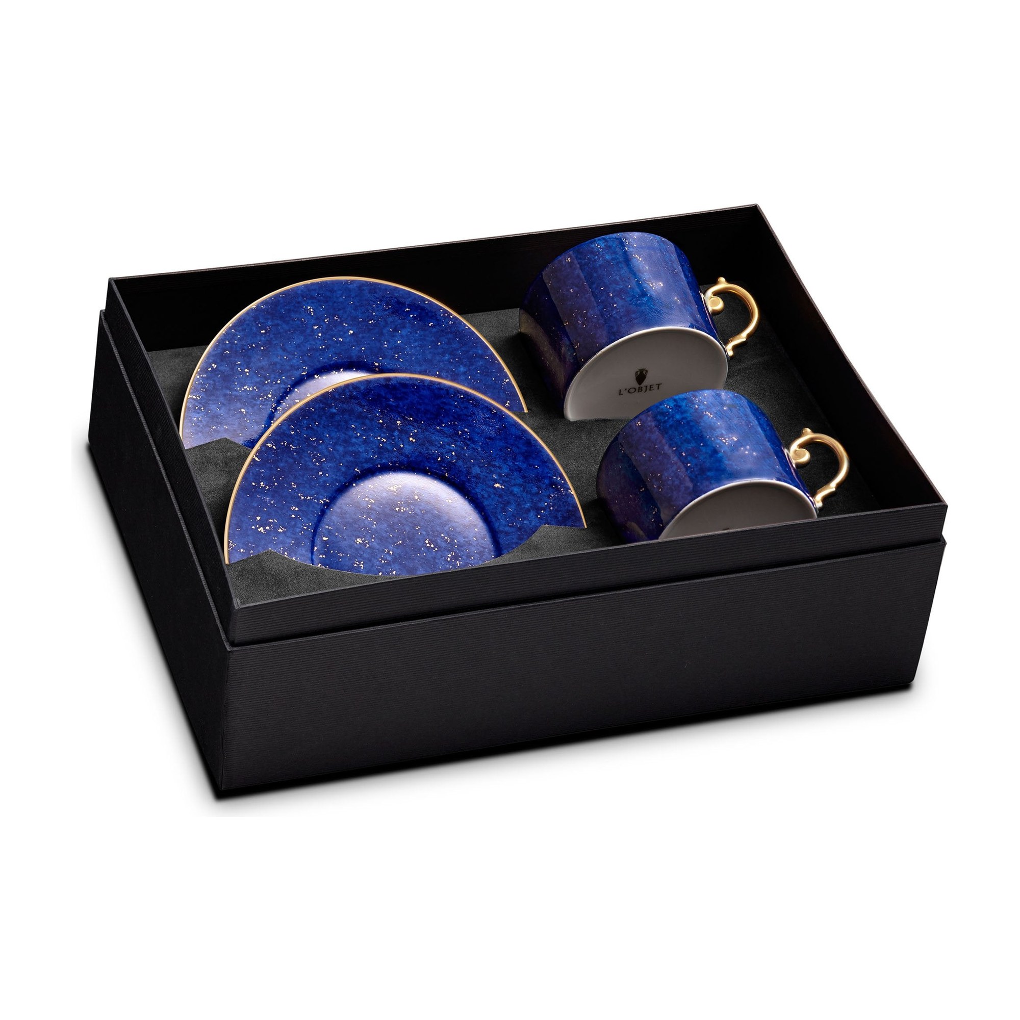 Lapis — Tea Cups & Saucers, Set of 2