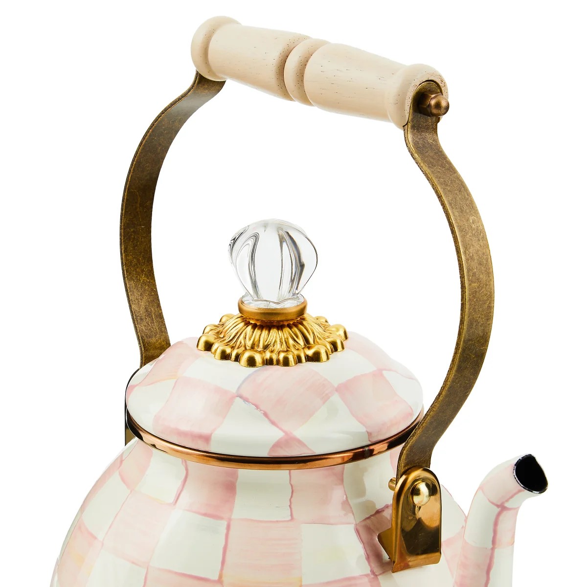 Rosy Check 2 Quart Tea Kettle 4