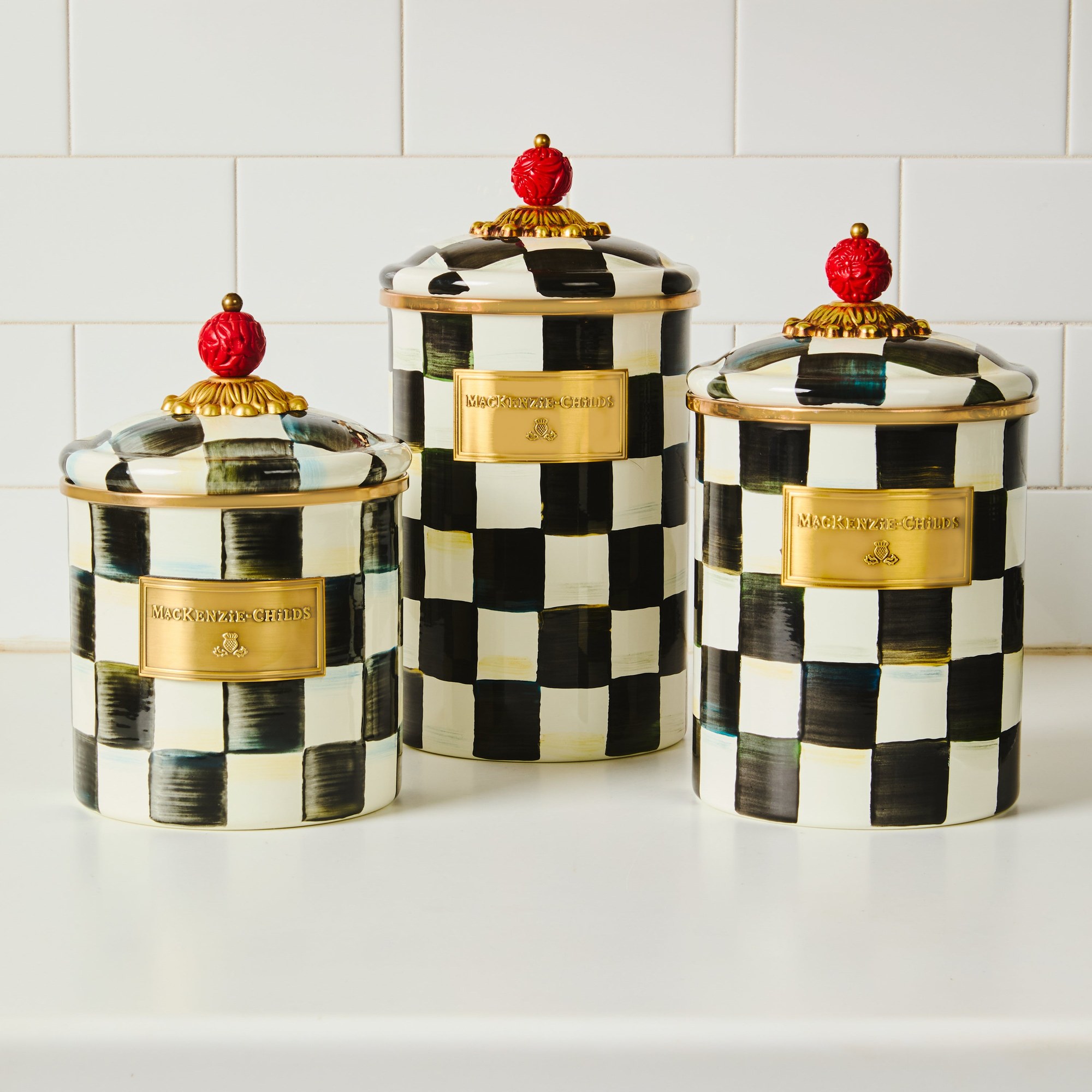 Courtly Check — Medium Canister, 1.42 L 5