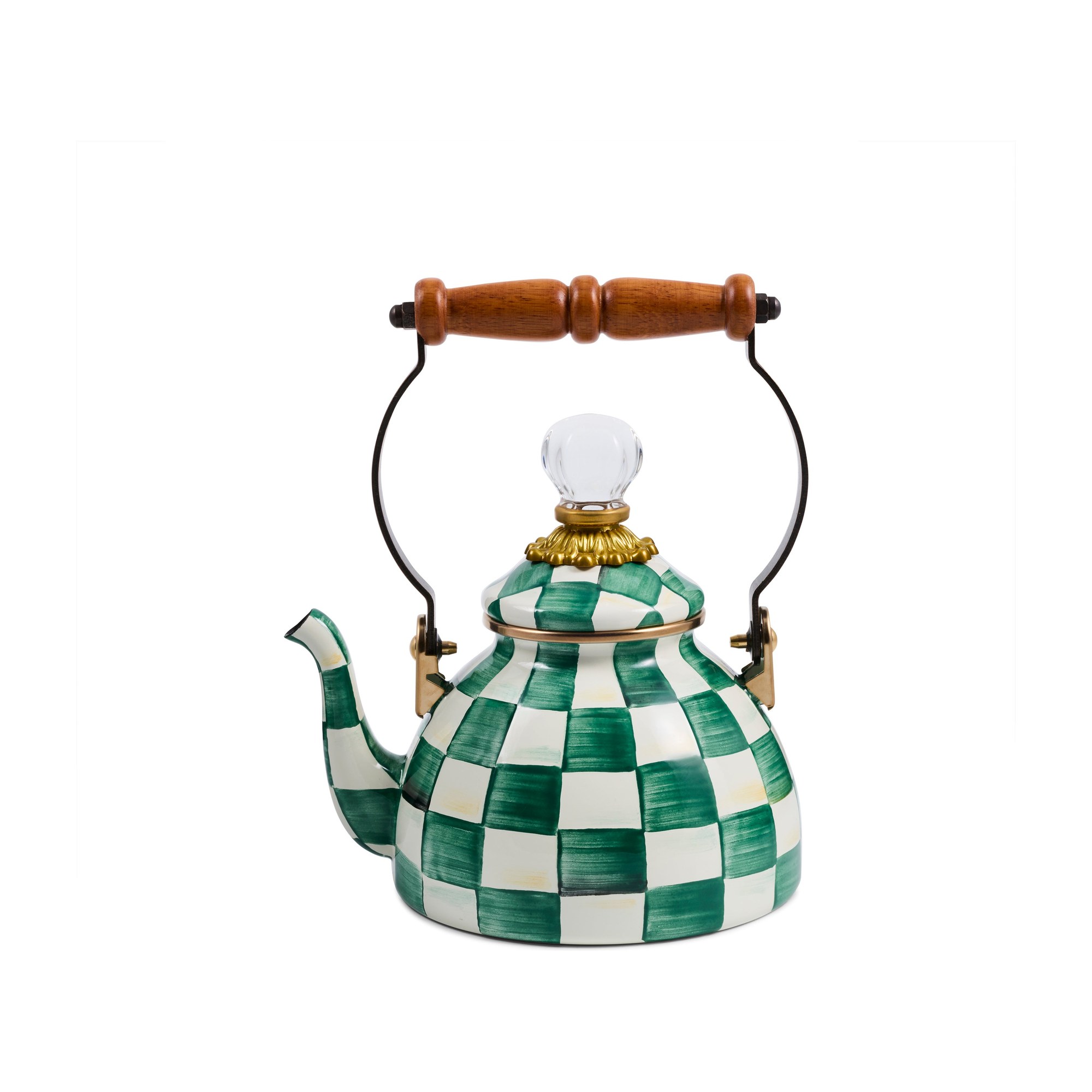 Emerald Check — Tea Kettle, 0.95 L