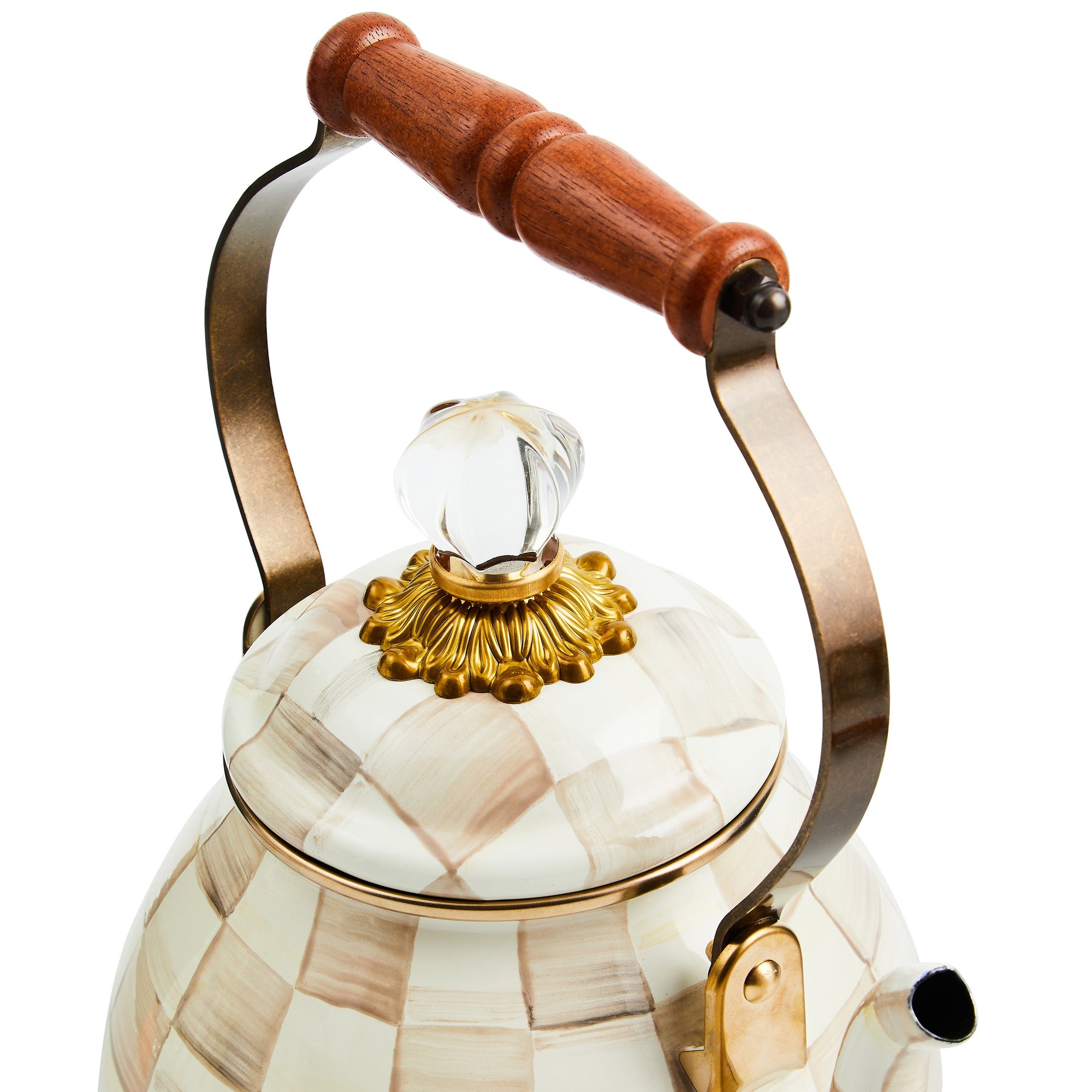 Mocha Check — Tea Kettle, 1.89 L 3