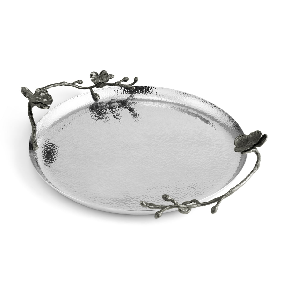 Black Orchid — Round Tray 7