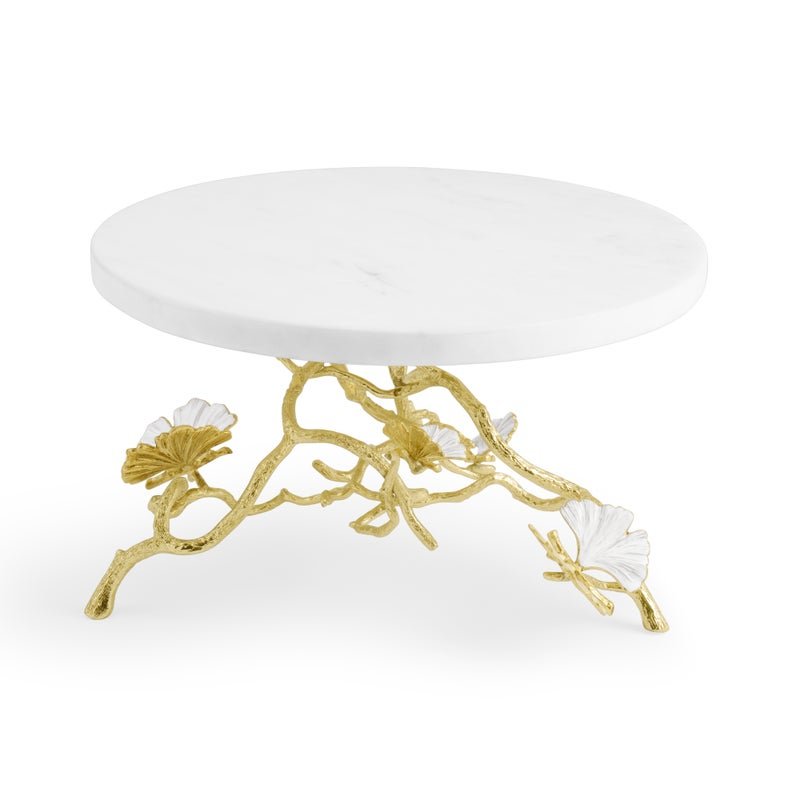 Butterfly Ginkgo Gold — Cakestand 4