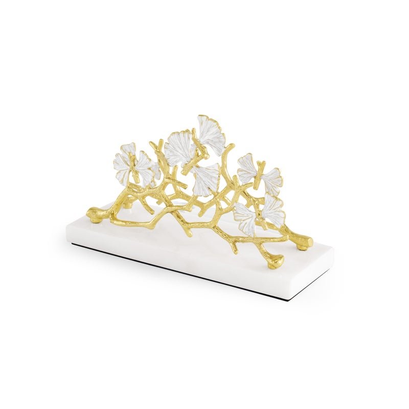 Butterfly Ginkgo Gold — Vertical Napkin Holder 2