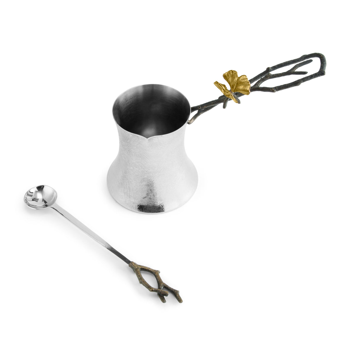 Butterfly Ginkgo — Coffee Pot with Spoon 6