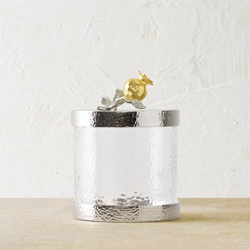 Pomegranate Silver & Gold — Canisters 3