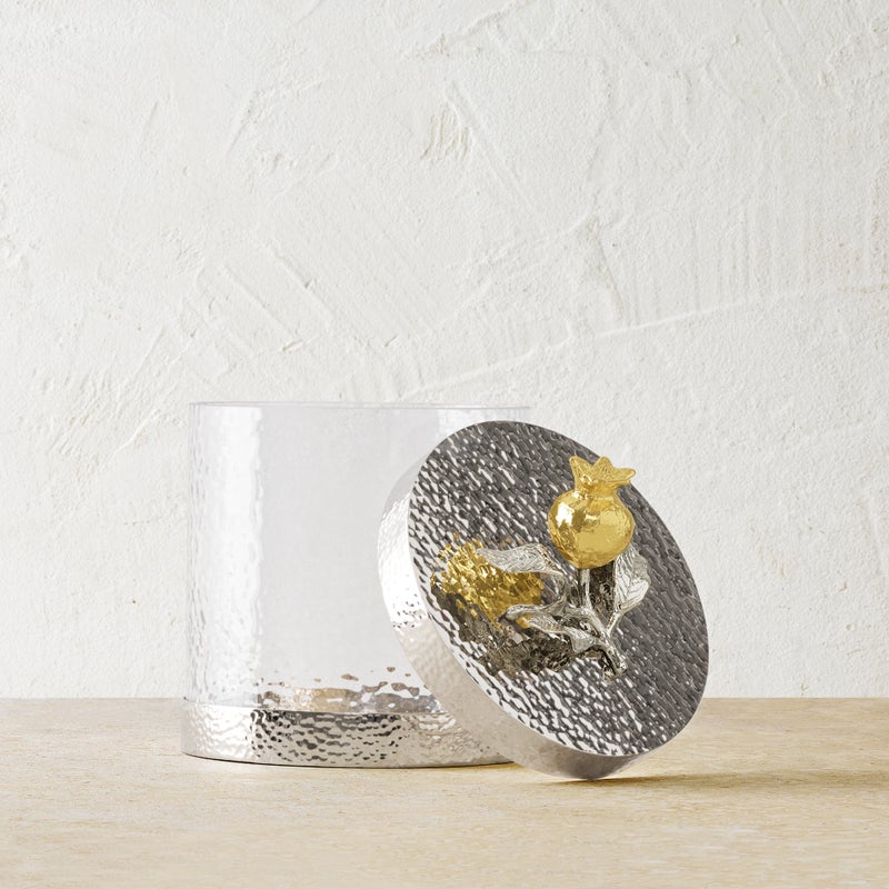 Pomegranate Silver & Gold — Canisters 4