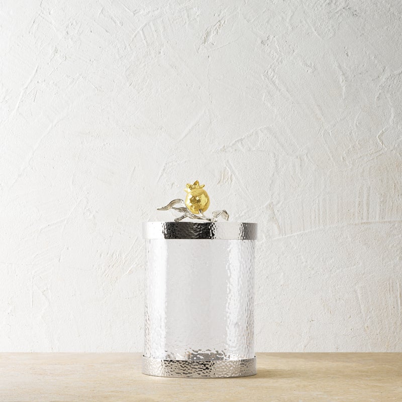 Pomegranate Silver & Gold — Canisters 7