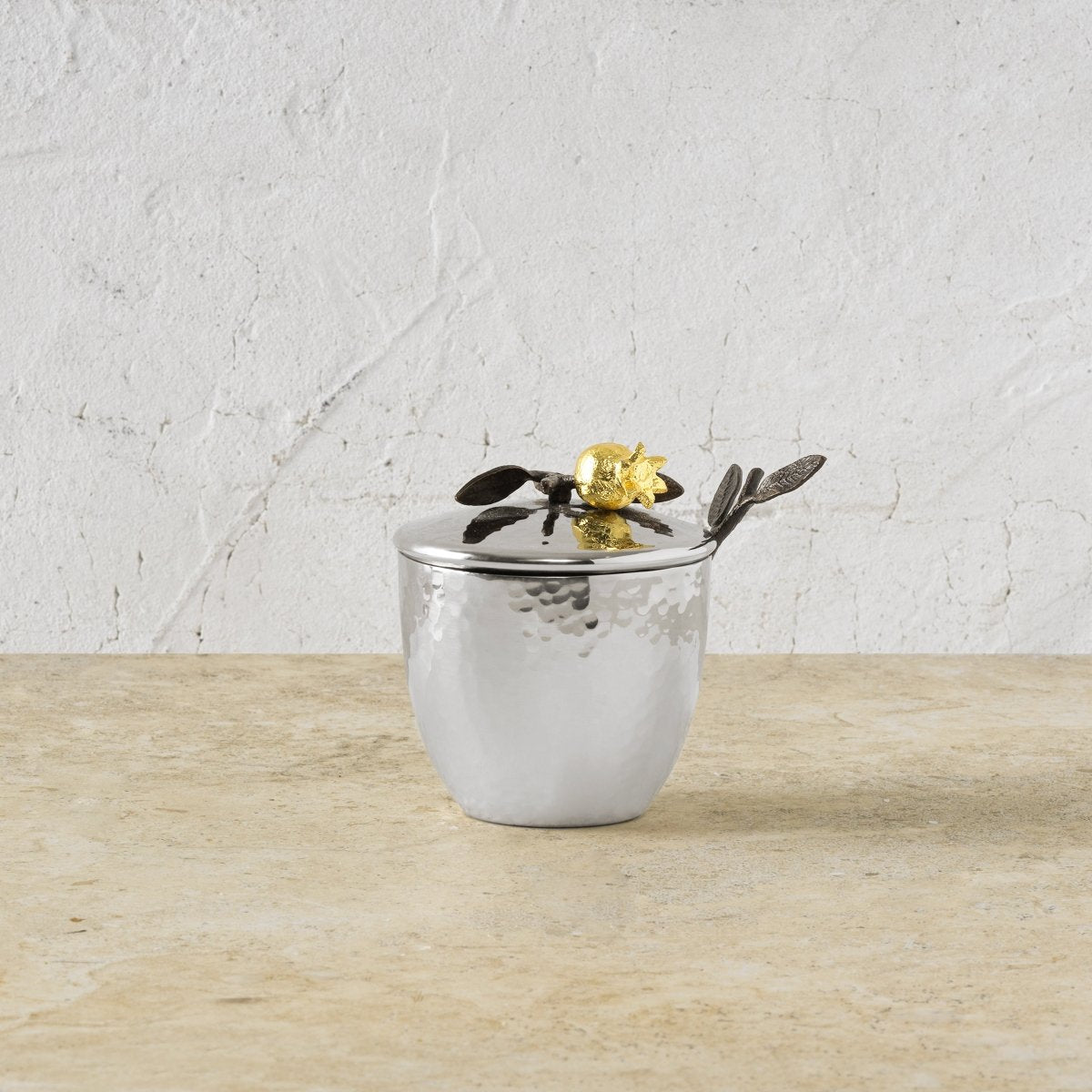 Pomegranate — Sugar Pot with Spoon 2