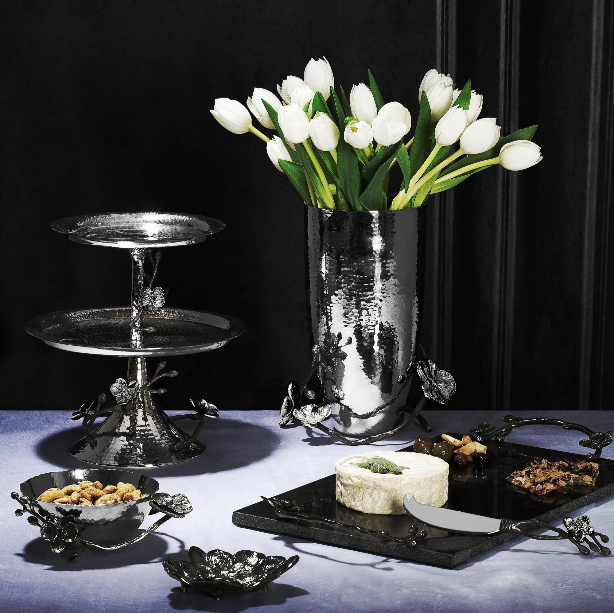 Black Orchid — блюдо для орехов 2