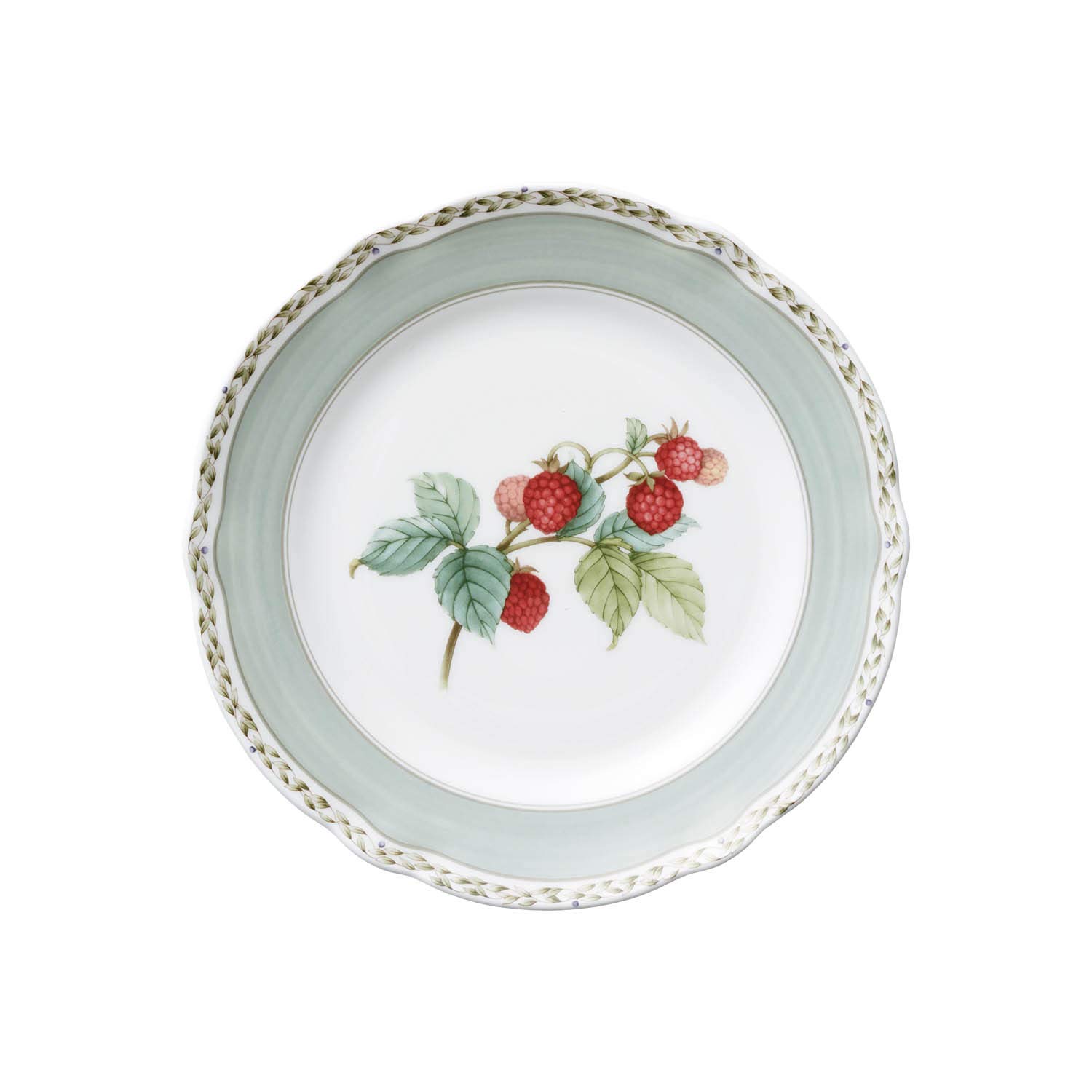 Orchard Garden Green 21 cm plate by Noritake