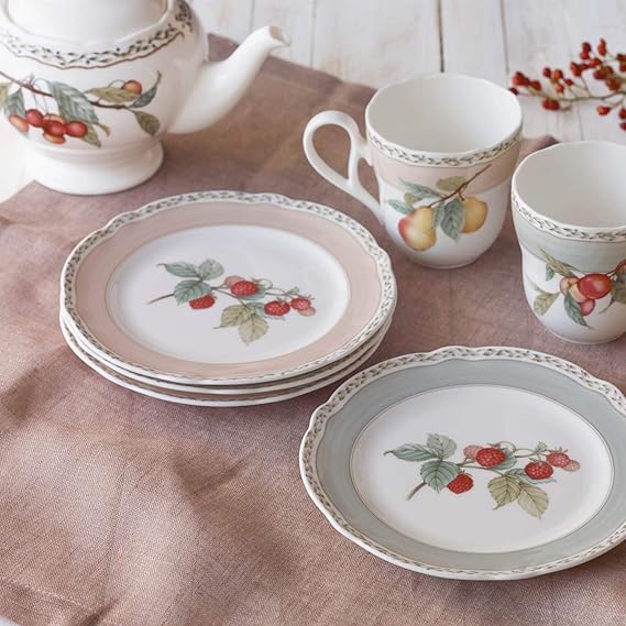 Orchard Garden Pink 21 cm plate by Noritake 2