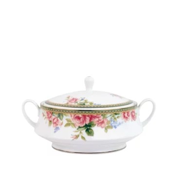 Rosa Basket Dinner and Tea set for 12 people by Noritake. 4