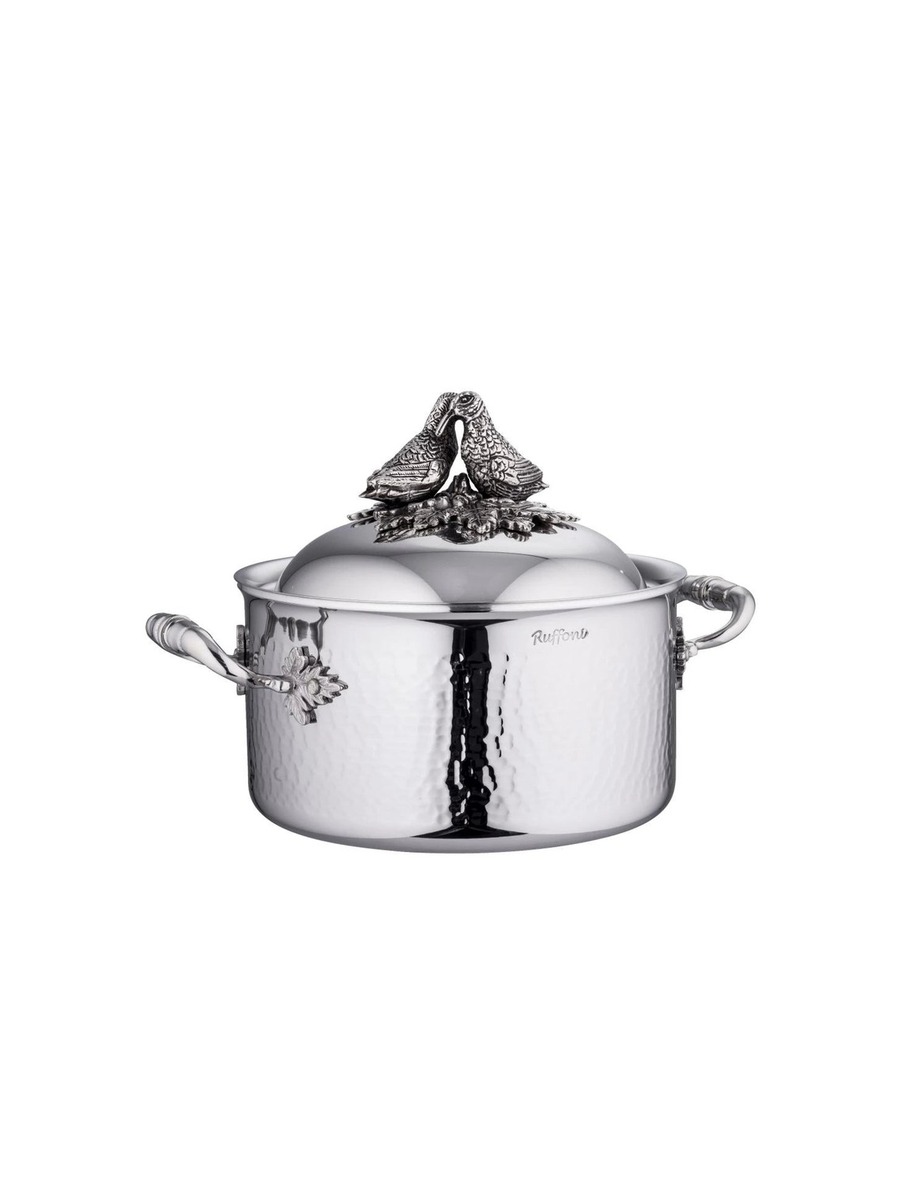 Soup Pot with Domed Lid — Lovebirds Edition 2