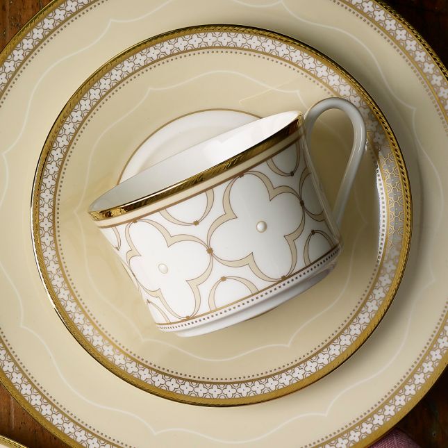 Trefolio Gold Dinner Set for One – 5 pcs by Noritake. 2