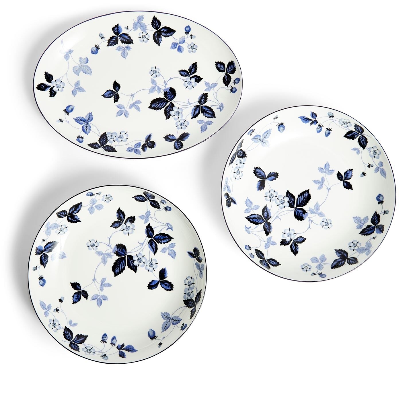 Wild Strawberry Inky Blue — столовый набор на 15 предметов 3