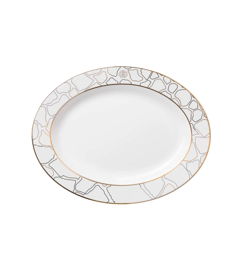 Giraffa — Овальное блюдо