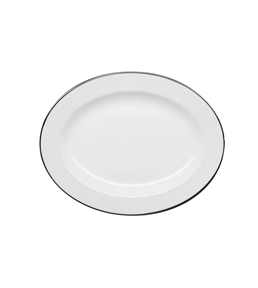 Lizzard Platin — Овальное блюдо