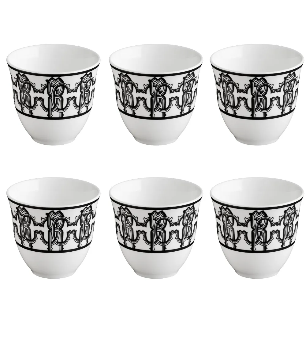 Monogram Black — Арабская чашка 2