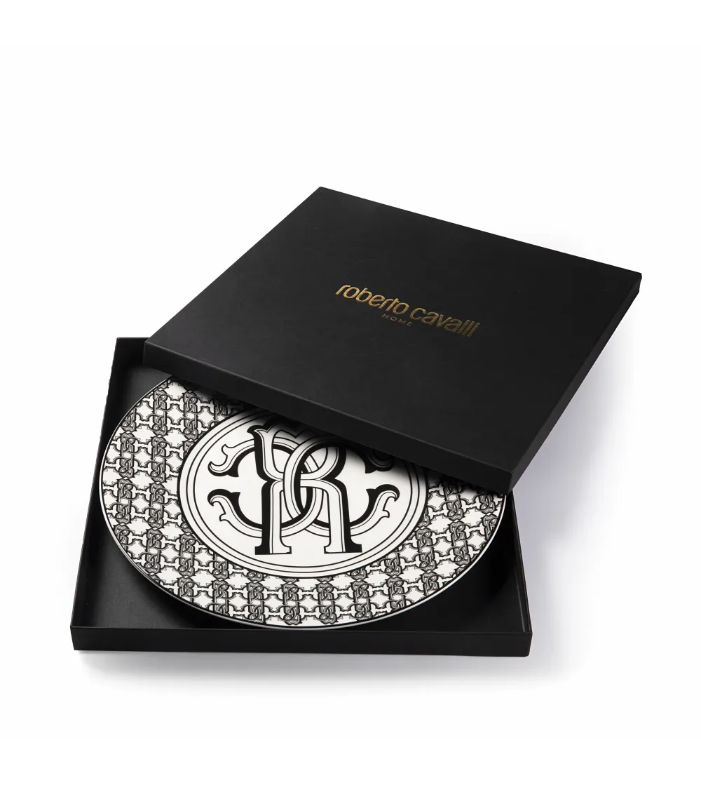 Monogram Black — Подстановочная тарелка