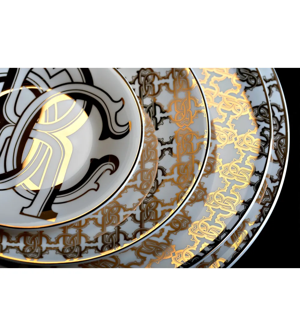 Monogram Gold — Подстановочная тарелка 4