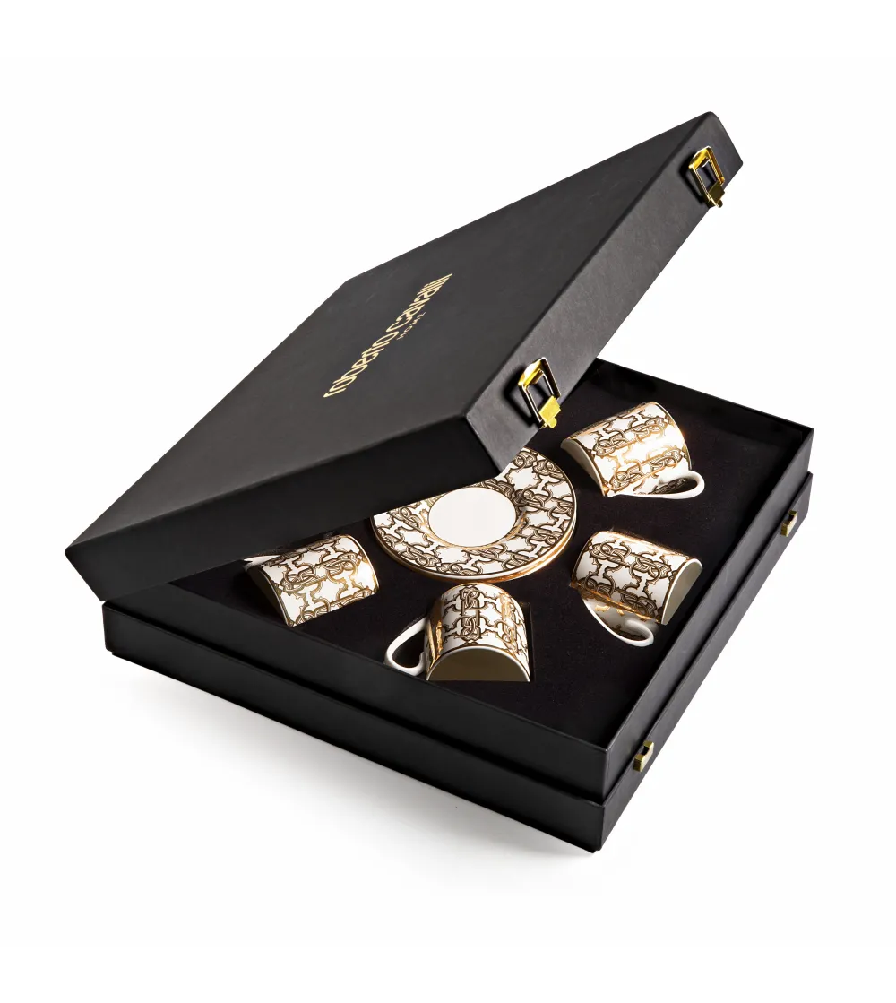 Monogram Gold — Coffee Cup