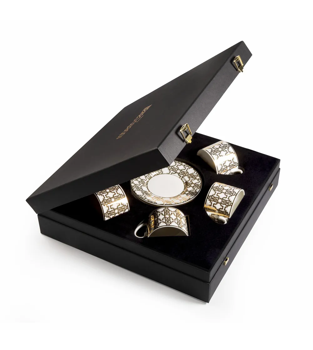 Monogram Gold — Tea Cup