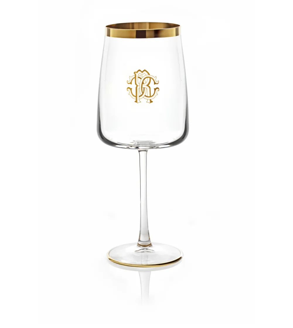 Monogram Gold — Water Goblet 2