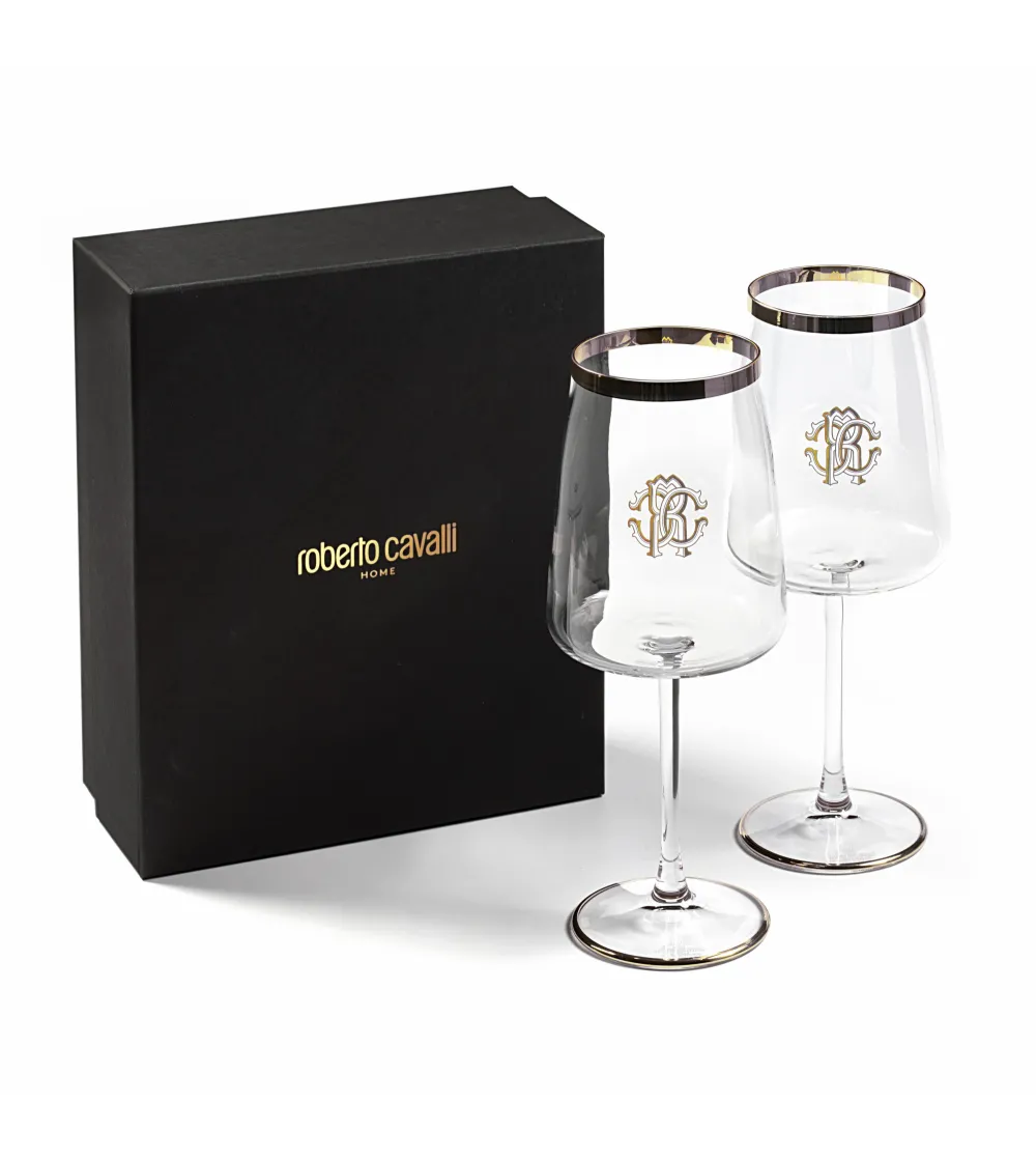 Monogram Gold — Water Goblet 4
